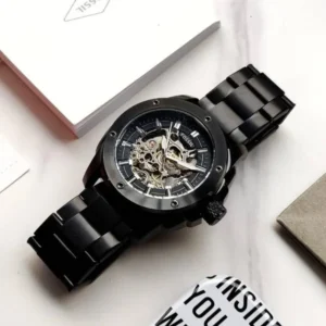 FOSSIL AUTOMATIC SKELETON DIAL MEN'S WATCH